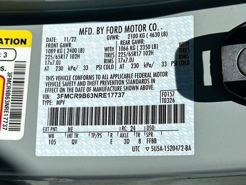 Used 2022 Ford Bronco Sport Big Bend w/ Convenience Package AWD/4WD image 30
