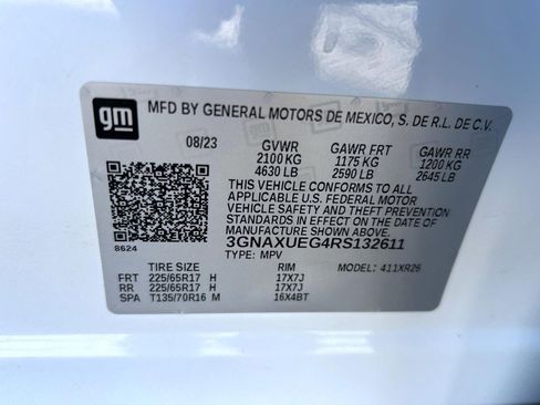 Certified 2024 Chevrolet Equinox LT w/ LPO, Floor Liner Package image 25