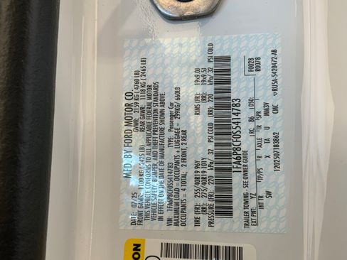 New 2025 Ford Mustang GT Premium w/ GT Performance Package image 10