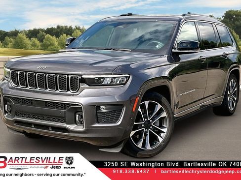 Used 2022 Jeep Grand Cherokee L Overland w/ Luxury Tech Group IV AWD/4WD image 1