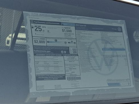 New 2026 Volkswagen Tiguan SE AWD/4WD image 19