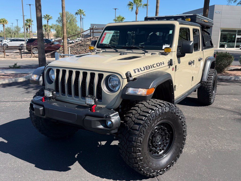 Used 2022 Jeep Gladiator Rubicon w/ Trailer Tow Package AWD/4WD image 2
