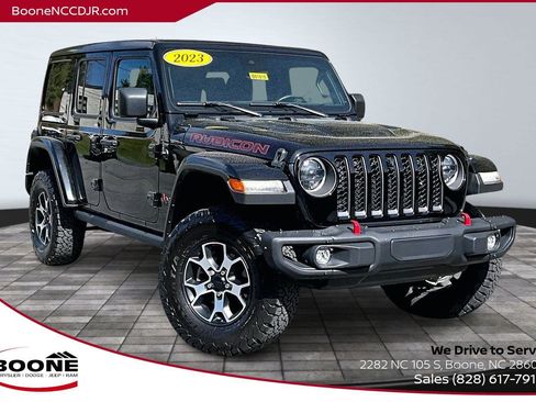 Certified 2023 Jeep Wrangler Unlimited Rubicon w/ Steel Bumper Group AWD/4WD image 1