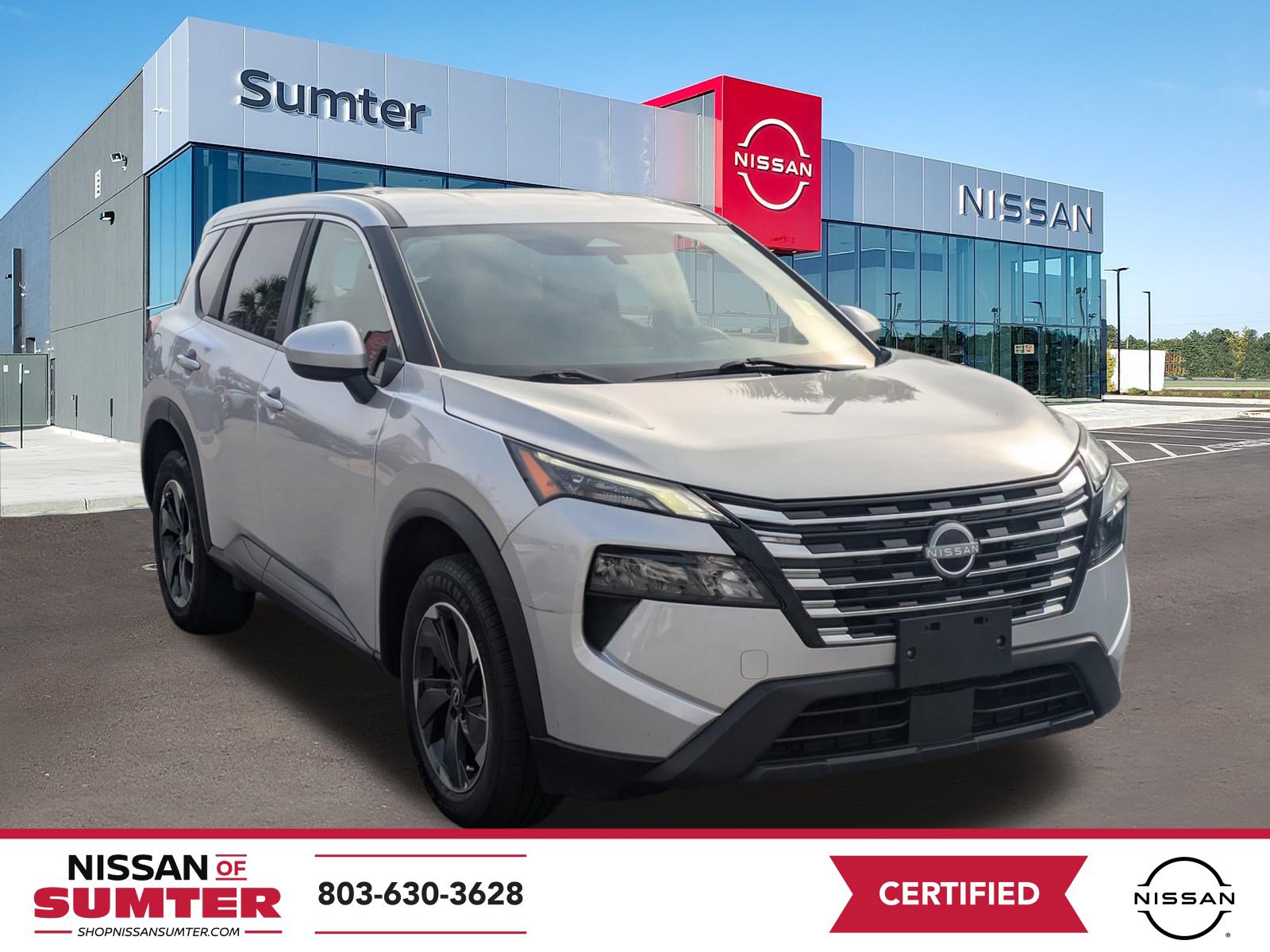 Certified 2024 Nissan Rogue SV AWD/4WD image 1