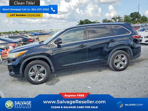 Used 2014 Toyota Highlander Limited FWD image 1