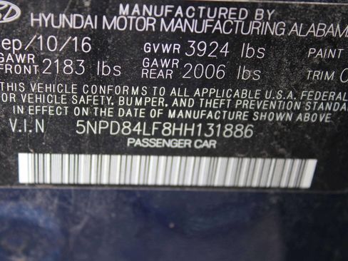 Used 2017 Hyundai Elantra Value Edition w/ Cargo Package FWD image 11
