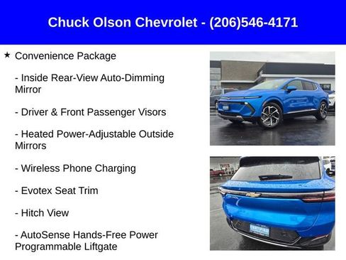 Certified 2025 Chevrolet Equinox EV LT w/ Convenience Package image 12