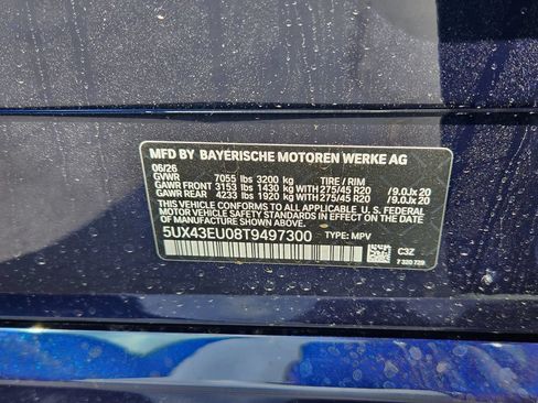 New 2026 BMW X5 xDrive50e w/ M Sport Package AWD/4WD image 22