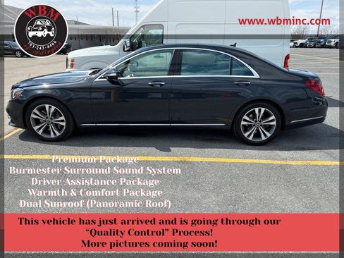 Used 2018 Mercedes-Benz S 450 4MATIC Sedan image 1