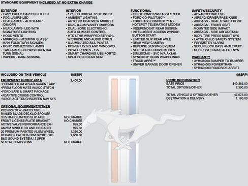 Used 2021 Ford Mustang GT Premium w/ Equipment Group 401A image 2