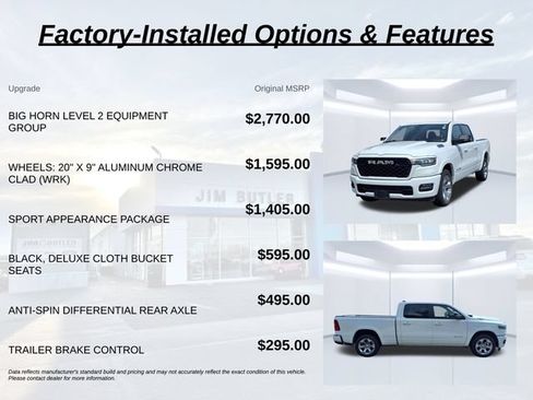 Used 2025 RAM 1500 Big Horn AWD/4WD image 3
