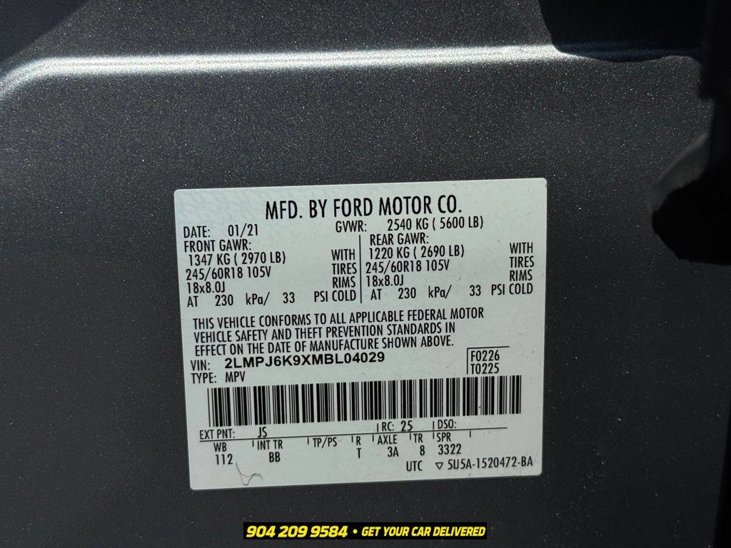 Used 2021 Lincoln Nautilus Reserve FWD image 14