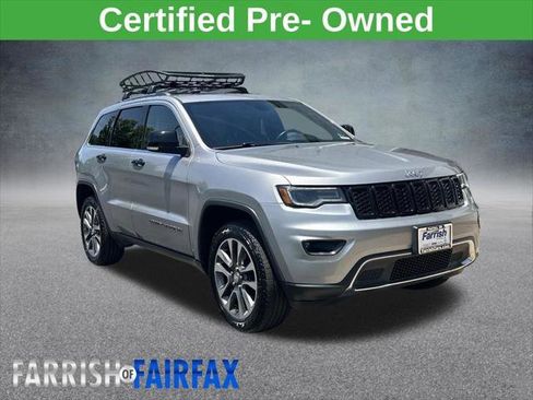 Certified 2018 Jeep Grand Cherokee Limited w/ Luxury Group II AWD/4WD image 1