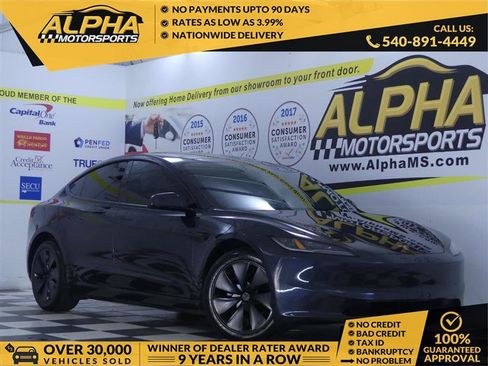 Used 2025 Tesla Model 3 Long Range RWD image 1