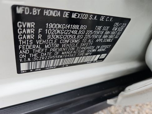 Certified 2024 Honda HR-V Sport image 14