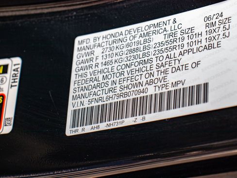 Certified 2024 Honda Odyssey Sport image 36