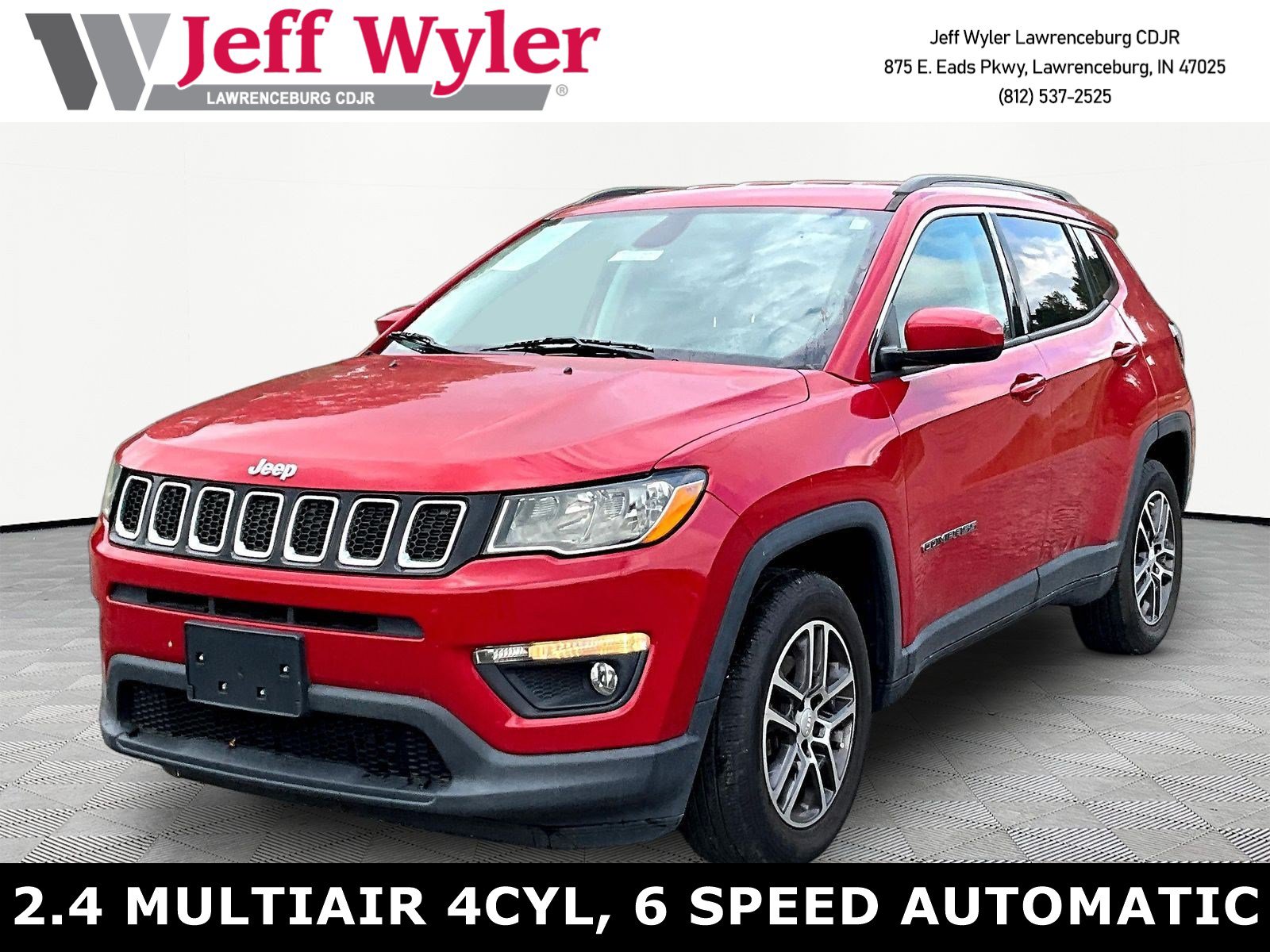 Used 2017 Jeep Compass Latitude w/ Popular Equipment Group FWD image 1