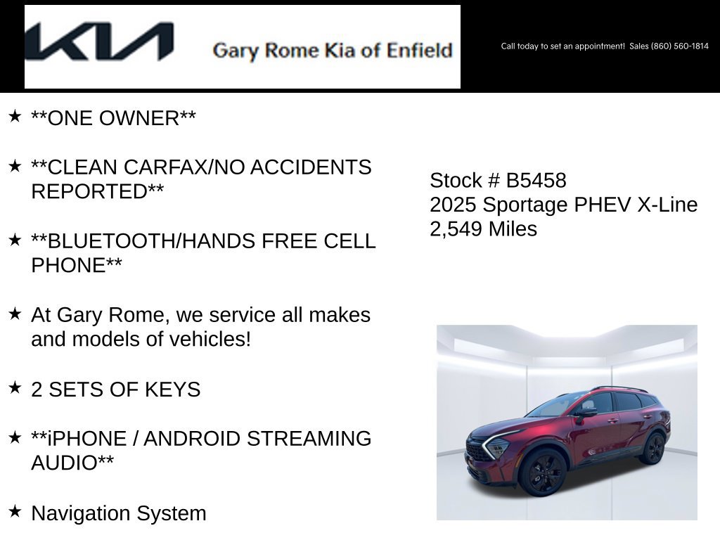Certified 2025 Kia Sportage X-Line AWD/4WD image 7