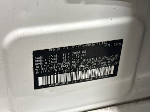 Used 2015 Subaru Legacy 2.5i Premium image 25