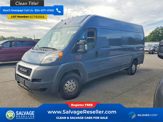 Used 2021 RAM ProMaster 3500 FWD image 1