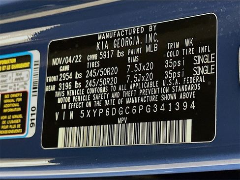 Certified 2023 Kia Telluride S w/ S Sunroof Package image 37