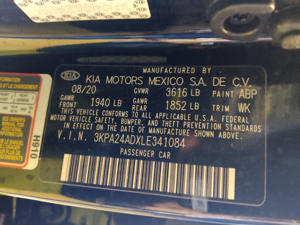 Used 2020 Kia Rio S FWD image 33