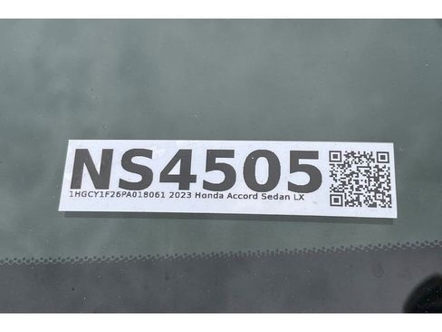 Certified 2023 Honda Accord LX image 48