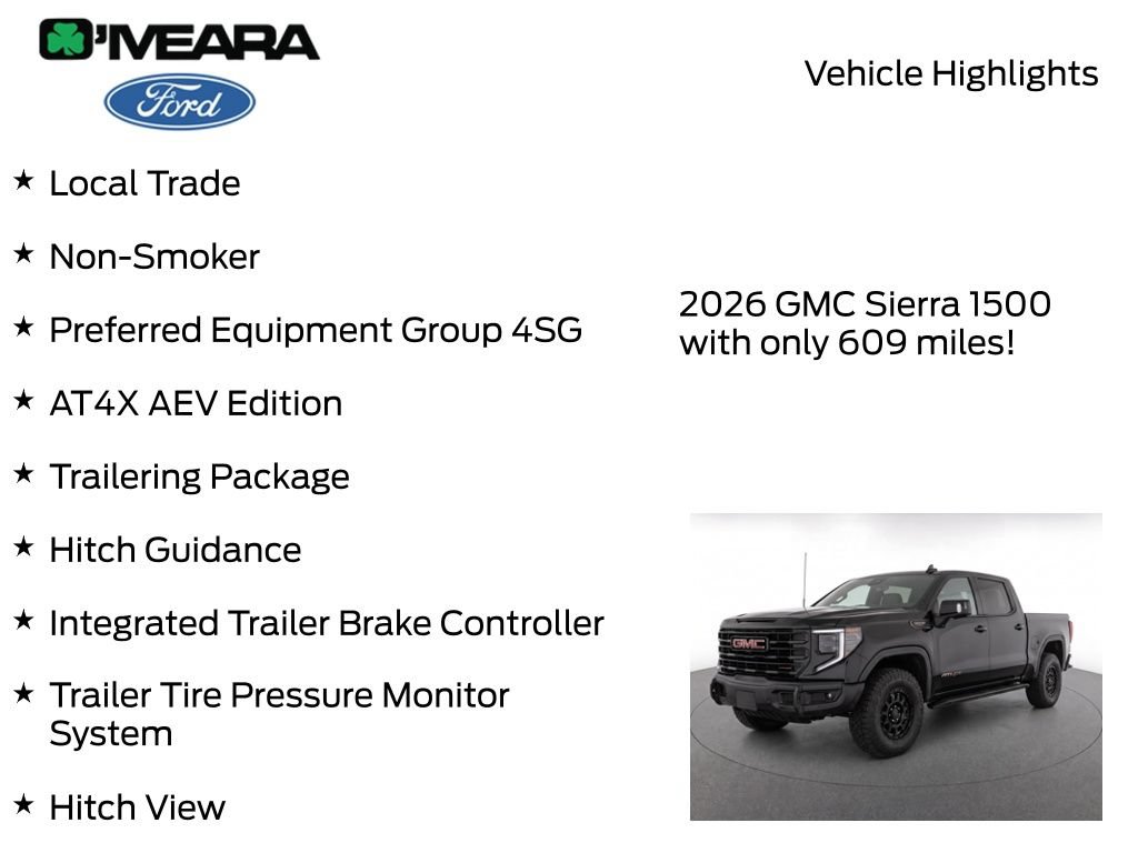 Used 2026 GMC Sierra 1500 AT4X w/ AT4X AEV Edition AWD/4WD image 8