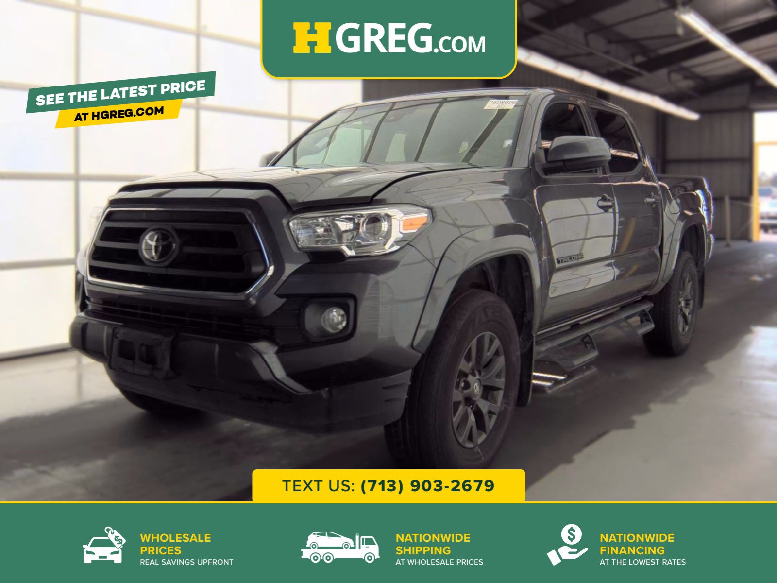 Used 2022 Toyota Tacoma SR5 w/ SR5 Appearance Package (SM) RWD image 1