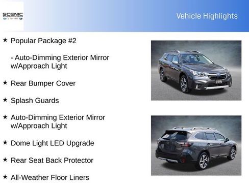 Certified 2021 Subaru Outback Touring w/ Popular Package #2 AWD/4WD image 10