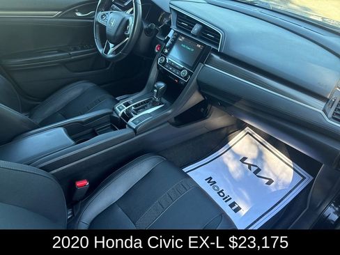 Used 2020 Honda Civic EX-L image 3