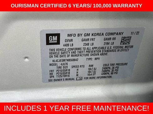 Used 2022 Buick Encore Preferred w/ Safety Package AWD/4WD image 30