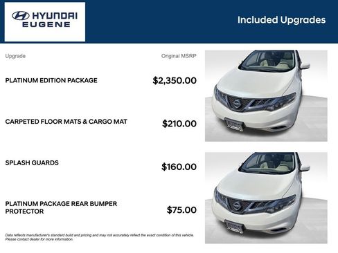Used 2014 Nissan Murano LE w/ Platinum Edition Package image 10