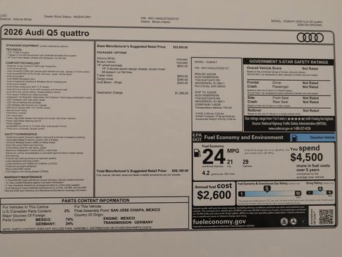 New 2026 Audi Q5 Premium AWD/4WD image 40