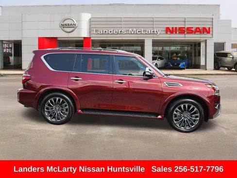 Used 2023 Nissan Armada Platinum w/ Captain's Chairs Package RWD image 2