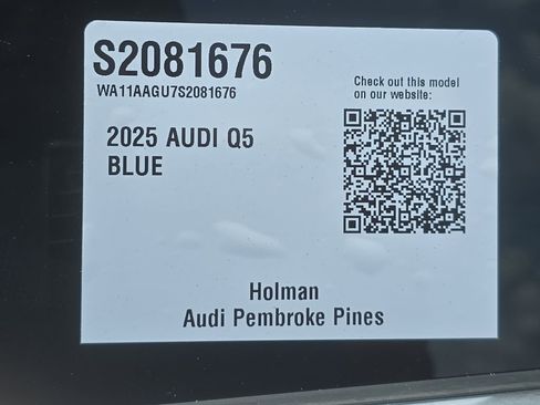 Certified 2025 Audi Q5 Premium w/ Convenience Package AWD/4WD image 28