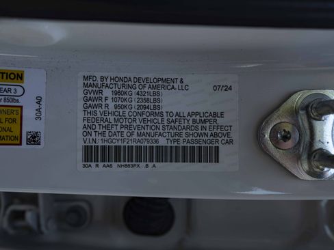 Used 2024 Honda Accord LX image 40