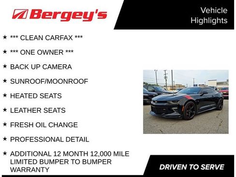 Certified 2017 Chevrolet Camaro SS RWD image 4