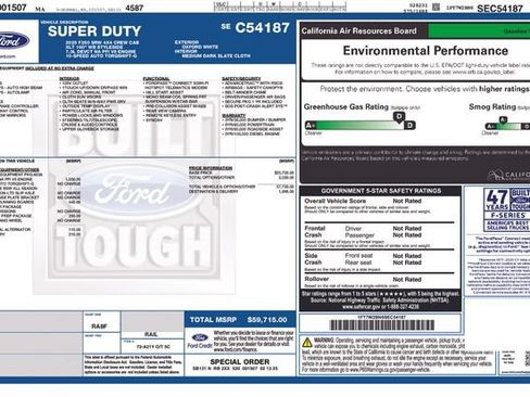 Used 2025 Ford F250 XLT w/ Snow Plow Prep Package AWD/4WD image 10