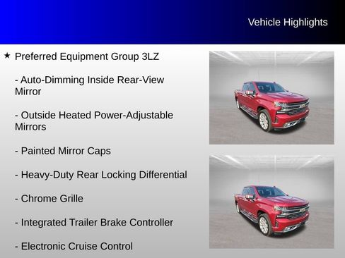 Used 2019 Chevrolet Silverado 1500 High Country AWD/4WD image 20