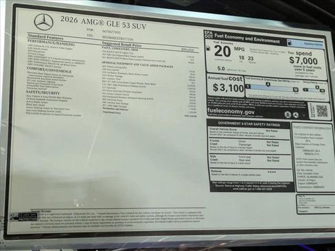 New 2026 Mercedes-Benz GLE 53 AMG 4MATIC image 19