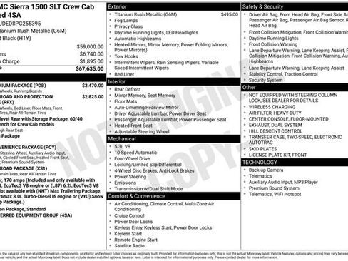 Used 2023 GMC Sierra 1500 SLT w/ SLT Premium Package image 50