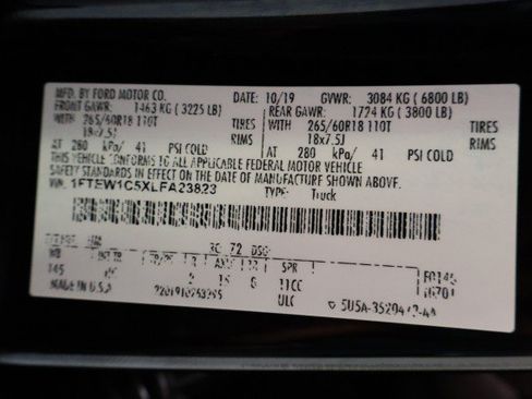 Used 2020 Ford F150 Lariat RWD image 89