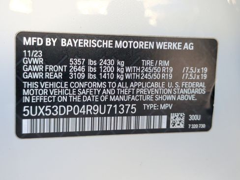 Certified 2024 BMW X3 xDrive30i w/ Convenience Package image 40
