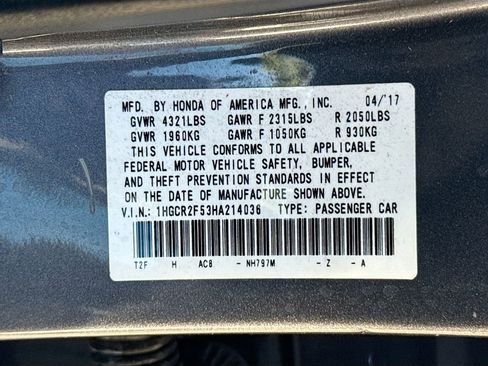 Used 2017 Honda Accord Sport image 24