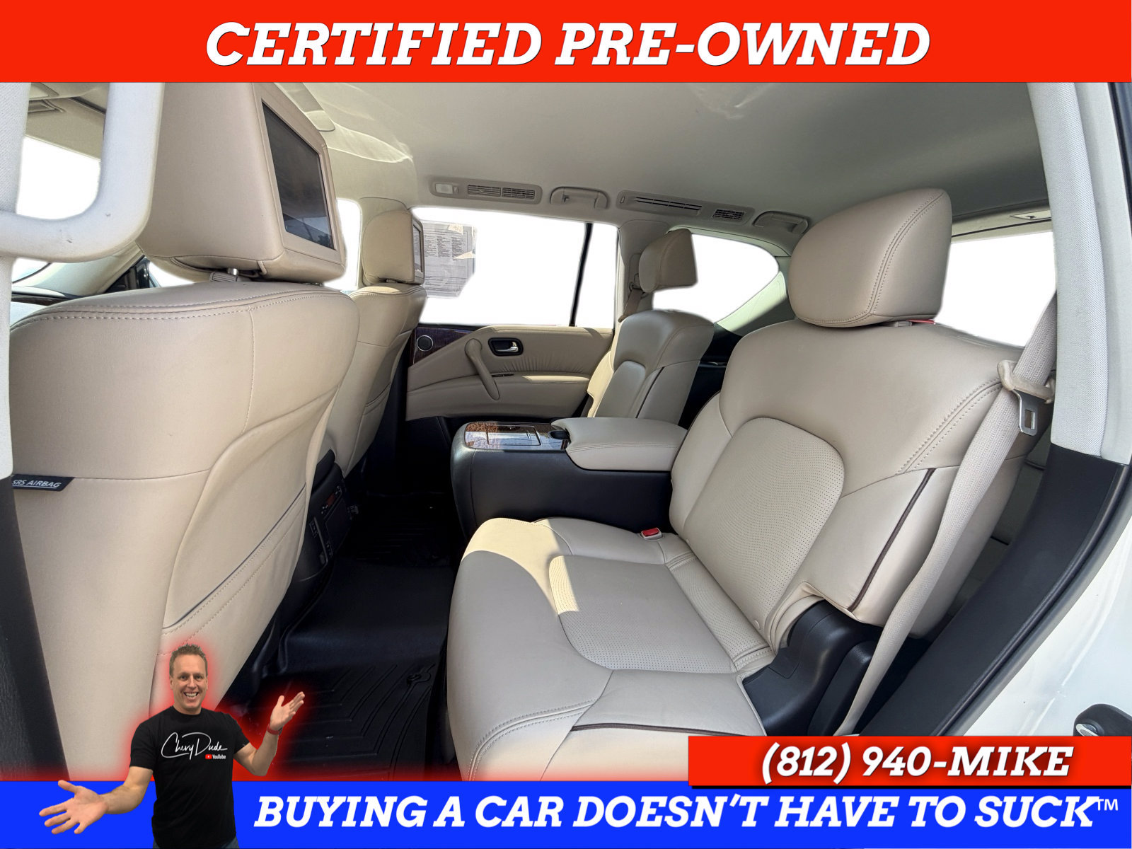 Used 2018 Nissan Armada Platinum w/ Captain Seat Package AWD/4WD image 17