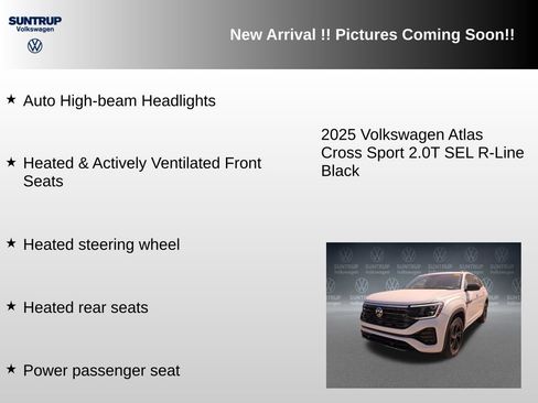 Used 2025 Volkswagen Atlas Cross Sport SEL R-Line AWD/4WD image 9