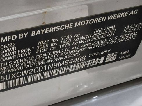 Used 2022 BMW X7 xDrive40i w/ Premium Package AWD/4WD image 12