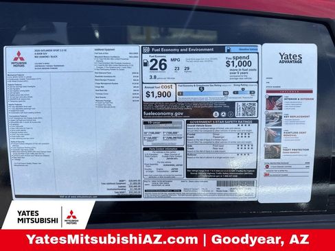 New 2026 Mitsubishi Outlander Sport SE image 6