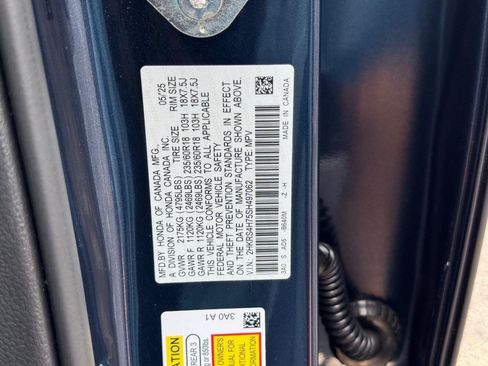 Certified 2025 Honda CR-V EX-L image 29